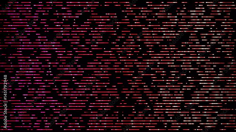 Poster digital abstract forms movement particle lines with red color motion graphics animation. abstract di