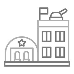 Fototapeta premium Building Icon