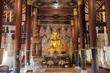 Fototapeta premium THAILAND NAN WANGPHA WAT NONG BUA