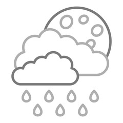 Night rain Icon