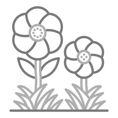 Obraz premium Flowers Icon