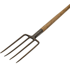 Fototapeta premium Pitchfork isolated on a transparent background