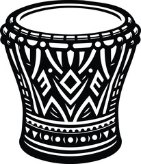 Traditional African Drum Dunun