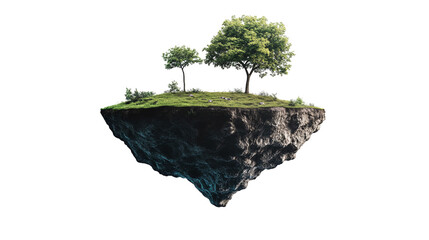 Floating AI-backed retirement lifestyle budgeting planner, isolated, PNG format, transparent background. Varient 2