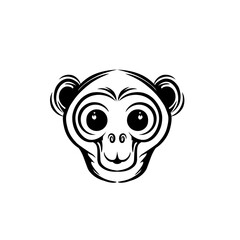 Minimalist twin dots in stark monochrome, creating a balanced abstract composition