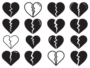 BROKEN HEARTS SILHOUETTE