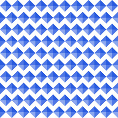 seamless pattern with blue and white diamond on white background for cloth pattern , floor tiles,wallpaper ,curtain,tiles pattern, home decorating design
