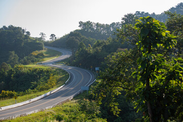 THAILAND NAN BAN YOT DOI PASS NUMBER 3 ROAD