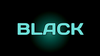 black text effect vector background illustration 
