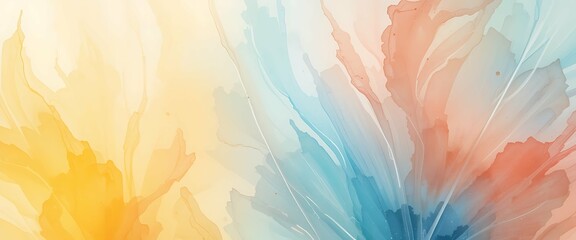Abstract Watercolor Background. Colorful Vector Illustration For Your Design.