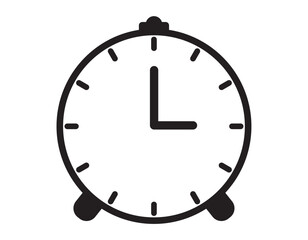 Watch icon vector in simple style for any design