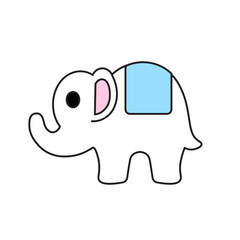 Hand drawn flat trendy cartoon element collection