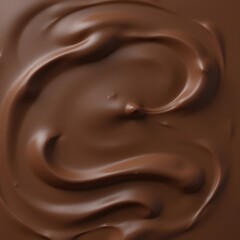 Dark Chocolate Texture Background