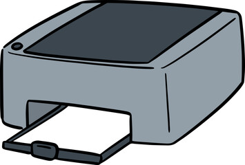 Illustration of printer
