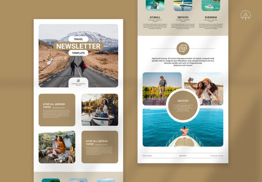 Travel News Letter Template