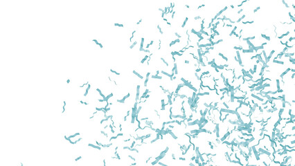 Multicolored confetti with Festival seamless pattern for calibration program.