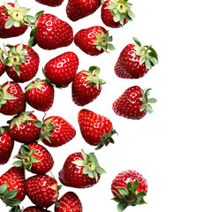 strawberry isolated on transparent background