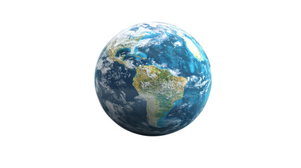 Fototapeta premium Floating climate modeling AI simulator for policymakers, isolated, PNG format, transparent background. Varient 2