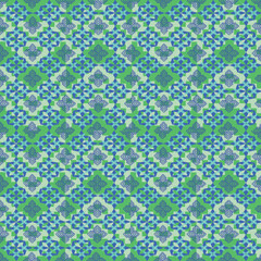 seamless floral pattern with green nature