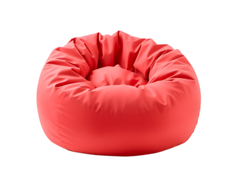 Red Beanbag Chair for Comfortable Seating
