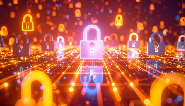 The keyhole invites curiosity while ensuring protection.  