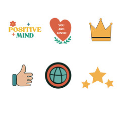 vector set of icons. useful 6 premium icon design .