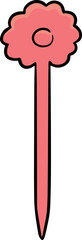 Illustration of toothpick
