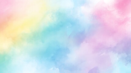 Dreamy abstract pastel watercolor wash soft background light color blend hand-painted feel cute aesthetic