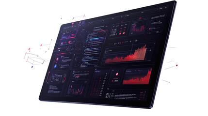 Floating digital asset management panel displaying multi-wallet aggregation, isolated, PNG format, transparent background. Varient 5