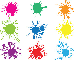 Paint Splatter Eps, Vector File 