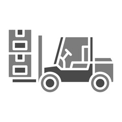 Fork truck Icon