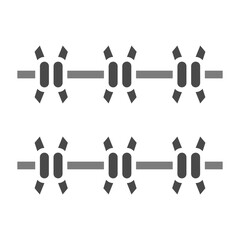 Barbed wire Icon