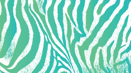 with Dye Effect Stripes Stylish Zebra Inspired Texture , mint texture zebra background. © appl