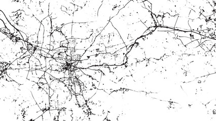 World map sketch. Earth continents rough drawing. dotted map with grunge texture in dot style.
