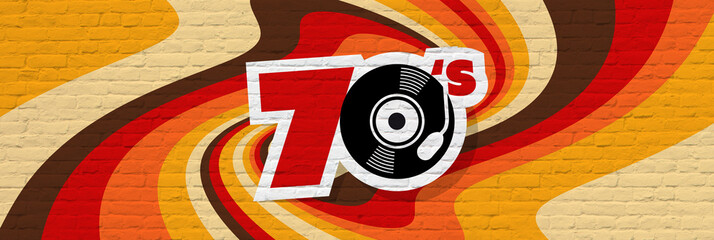 Seventies banner