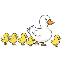 duck, animal, vector, transparent background, nature, wildlife, farm, feathers, cute, poultry, wing, animals, funny, beak, icon