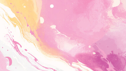 Abstract Alcohol Ink Painting Pink Orange, vector, abstract watercolor background with space for text