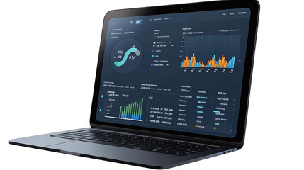 Floating financial goal prioritization dashboard recommending action steps, isolated, PNG format, transparent background. Varient 4