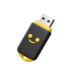 Smiley face USB stick