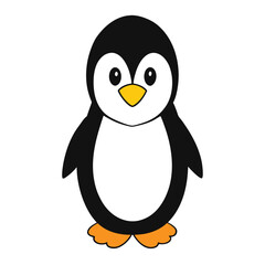 Fototapeta premium A cute-penguin 