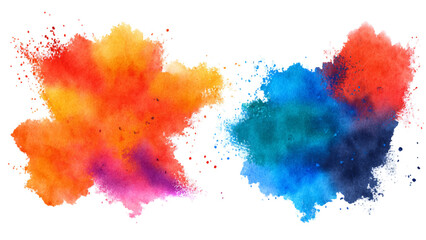 Paint brush stroke. Paintbrush illustration. Colorful brush stroke in vector, Abstract brush stock, colorful vibrant rainbow Holi paint color powder Explosioncolorful vibrant rainbow Holi paint color 