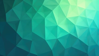 Fototapeta premium Subtle geometric pattern in calming blues and greens, modern, contemporary