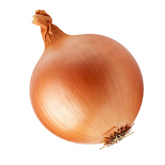 Fresh red onion flying Isolated on transparent background PNG Generative AI