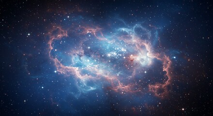 Luminous Cosmic Vortex Galaxy Swirl
An abstract background of a luminous cosmic vortex swirling with galaxies and stardust in rich blue and black tones, ideal for space-themed wallpapers and futuristi