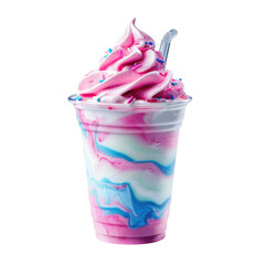  Starbucks Unicorn Frappuccino  isolated on a transparent background
