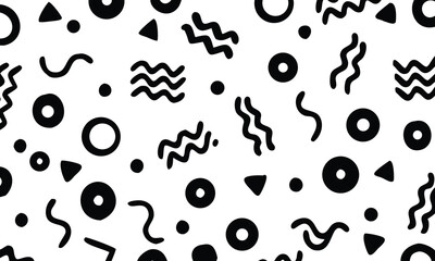 Abstract Geometric Shape Composition