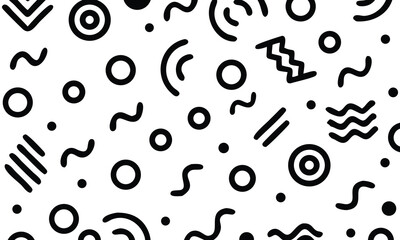 Abstract Geometric Shape Composition