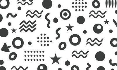 Abstract Geometric Shape Composition