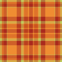 Autumnal plaid pattern in warm hues. Versatile for backgrounds, textiles, design projects, adding cozy texture vintage feel. Suits fashion, decor, or digital designs.