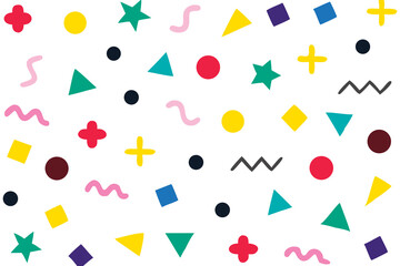 Colorful Geometric Shape Patterns